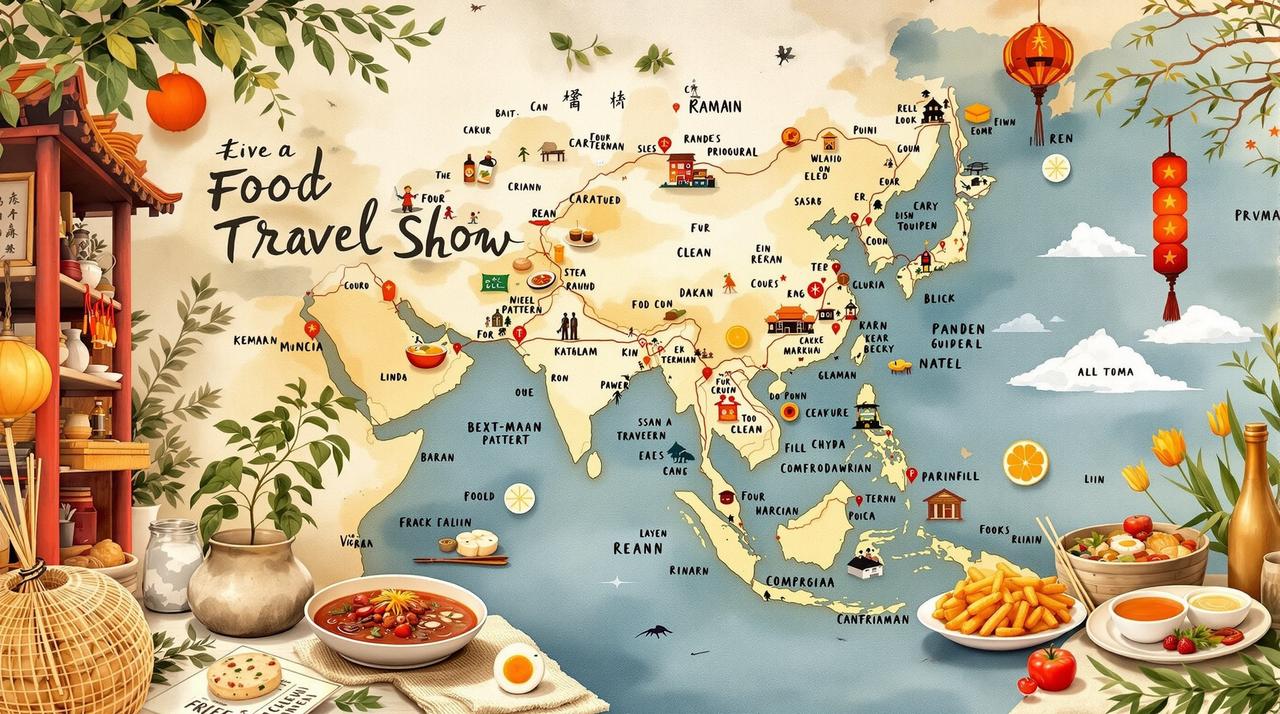 手绘美食地图 - 综艺 - 屁屁影院
